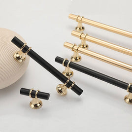 Luxury Design Kitchen Cabinet Handles Drawer Bar Handle Pull Black T Bar Home & Garden Kings Warehouse 