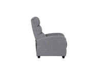 Luxury Fabric Recliner Chair - Grey Kings Warehouse 