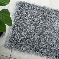 Luxury High Pile Soft Non Slip Bathmat 50 x 80cm (Silver) EOFY Kings Warehouse 