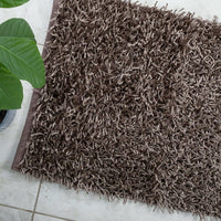 Luxury High Pile Soft Non Slip Bathmat 50 x 80cm (Taupe) EOFY Kings Warehouse 