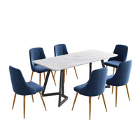 Marble Bliss Dining Set Furniture Kings Warehouse 