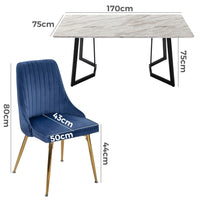 Marble Bliss Dining Set Redecorate for Winter Kings Warehouse 