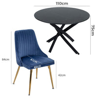 Marble Masterpiece Table and Chair Set Furniture Kings Warehouse 