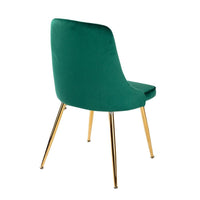 Marbleous Green Velvet Dining Set Furniture Kings Warehouse 