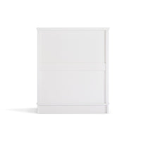 Margaux White Coastal Style Chest of Drawers Tallboy Kings Warehouse 