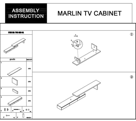 Marlin Tv Unit White Furniture Kings Warehouse 