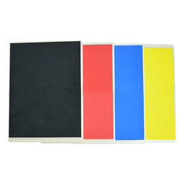 Martial Arts Supply Rebreakable Board Taekwondo, MMA, Karate-Set: Yellow, Blue, Red & Black Sports & Fitness Kings Warehouse 