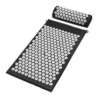 Massage Acupressure Yoga Mat With Pillow Sit Mats Cut Pain Stress Soreness Kings Warehouse 