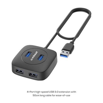 mbeat 4-Port USB 3.0 Hub Afterpay Day: Trending Tech Kings Warehouse 