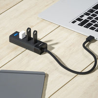 mbeat 4-Port USB 3.0 Hub - Black Electronics Kings Warehouse 