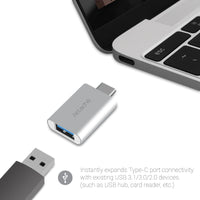 mbeat attache Aluminum USB 3.1/3.0 to USB Type C Adaptor Afterpay Day: Trending Tech Kings Warehouse 