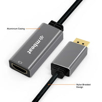 mbeat Elite Display Port to HDMI Adapter - Space Grey Appliances Kings Warehouse 