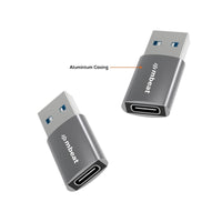 mbeat Elite USB 3.0 (Male) to USB-C (Female) Adapter - Space Grey Electronics Kings Warehouse 