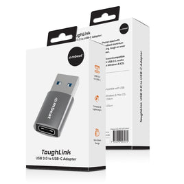 mbeat Elite USB 3.0 (Male) to USB-C (Female) Adapter - Space Grey Electronics Kings Warehouse 