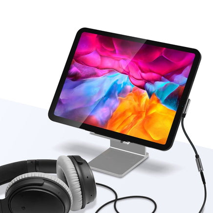 mbeat Elite USB-C to 3.5 Audio Adapter - Space Grey Audio & Video Kings Warehouse 
