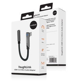 mbeat Elite USB-C to 3.5 Audio Adapter - Space Grey Audio & Video Kings Warehouse 