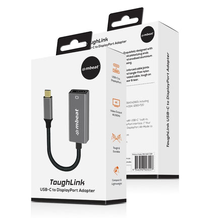 mbeat Elite USB-C to Display Port Adapter - Space Grey Appliances Kings Warehouse 