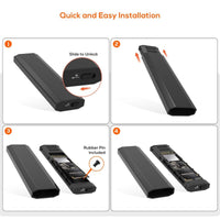 mbeat Elite USB-C to M.2 SSD Enclosure (M-Key, B+M Key) - Matte Black Afterpay Day: Trending Tech Kings Warehouse 