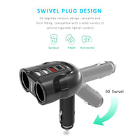 mbeat Gorilla Power 4 Ports USB-C & QC 3.0 Car Charger Afterpay Day: Trending Tech Kings Warehouse 