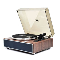 mbeat Hi-Fi Turntable with Built-In Bluetooth Receiving Speaker Afterpay Day: Trending Tech Kings Warehouse 