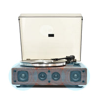 mbeat Hi-Fi Turntable with Built-In Bluetooth Receiving Speaker Audio & Video Kings Warehouse 