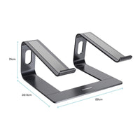 mbeat Stage S1 Space Grey Elevated Laptop Stand up to 16"" Laptop Audio & Video Kings Warehouse 