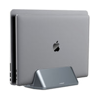mbeat Stage S5 Adjustable Dual Bay Tablet, Laptop and MacBook Vertical Stand Afterpay Day: Furniture Frenzy Kings Warehouse 