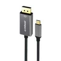 mbeat Tough Link 1.8m 4K USB-C to Display Port Cable - Space Grey Electronics Kings Warehouse 