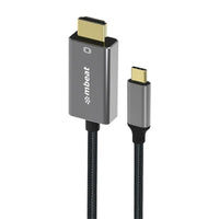 mbeat Tough Link 1.8m 4K USB-C to HDMI Cable - Space Grey Appliances Kings Warehouse 