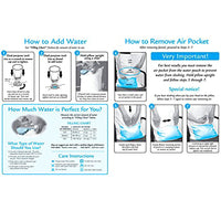 Mediflow Adjustable Waterbase Water Neck Pain Reduction Standard Pillow 51 x 71 cm Home & Garden Kings Warehouse 