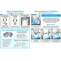 Mediflow Adjustable Waterbase Water Neck Pain Reduction Standard Pillow Home & Garden Kings Warehouse 