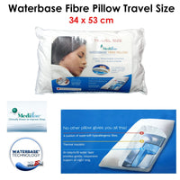 Mediflow Travel Size Waterbase Fibre Pillow 34 x 53 cm Kings Warehouse 