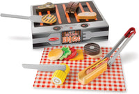 Melissa & Doug Wooden Grill & Serve BBQ Set Kings Warehouse 