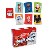 Memory Master Card Game - Rudolph The Red Nosed Reindeer Edition Kings Warehouse 