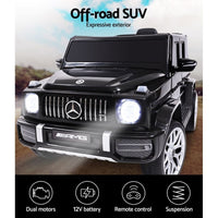 Mercedes-Benz Kids Ride On Car Electric AMG G63 Licensed Remote Toys Cars 12V Toy Overstock Sale Kings Warehouse 