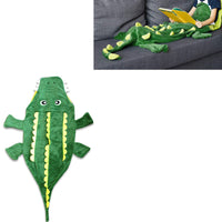 Mermaid Tail Crocodile Green Soft Blanket Throw Home & Garden Kings Warehouse 
