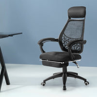 Mesh Office Chair Recliner Black Furniture Kings Warehouse 