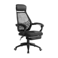 Mesh Office Chair Recliner Black