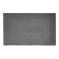 Microfiber Soft Non Slip Bath Mat Check Design (Anthrazit)