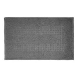 Microfiber Soft Non Slip Bath Mat Check Design (Anthrazit) EOFY Kings Warehouse 