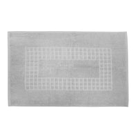 Microfiber Soft Non Slip Bath Mat Check Design (Grey) EOFY Kings Warehouse 