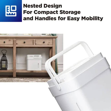 Midea Cube dehumidifier with smart wi-fi, 12L tank for up to 20L per day dehumidification MDDM20 Appliances Kings Warehouse 