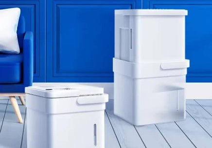 Midea Cube dehumidifier with smart wi-fi, 12L tank for up to 20L per day dehumidification MDDM20 Appliances Kings Warehouse 