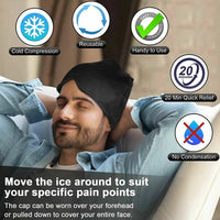 Migraine Relief Hat Aroma Season Ice Pack Therapy Headache Pain Relief Hat Kings Warehouse 