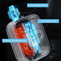 Mini Electric Instant Tankless Hot Water Heater Under Sink Shower Water System Tools Kings Warehouse 