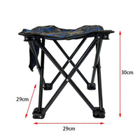 Mini Portable Outdoor Folding Stool Camping Fishing Picnic Chair Seat 80kg Como Outdoor Kings Warehouse 