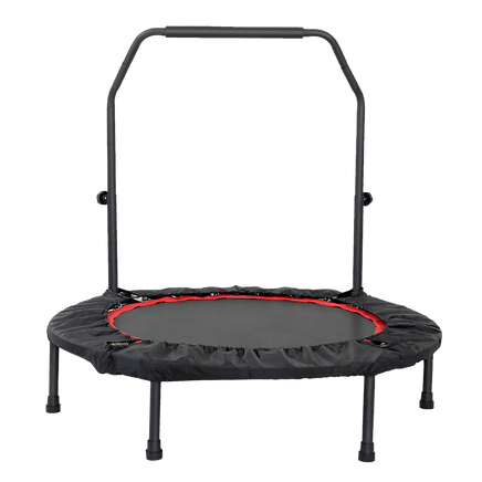 Mini Rebounder Trampoline with Adjustable Handle – Fitness Bounce Trainer Sports & Fitness Kings Warehouse 