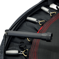 Mini Rebounder Trampoline with Adjustable Handle – Fitness Bounce Trainer Sports & Fitness Kings Warehouse 