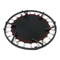 Mini Rebounder Trampoline With Handle Rail Sports & Fitness Kings Warehouse 