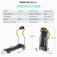 Mini Walking Treadmill Electric Power Exercise Machine Weight Loss Equipment Kings Warehouse 